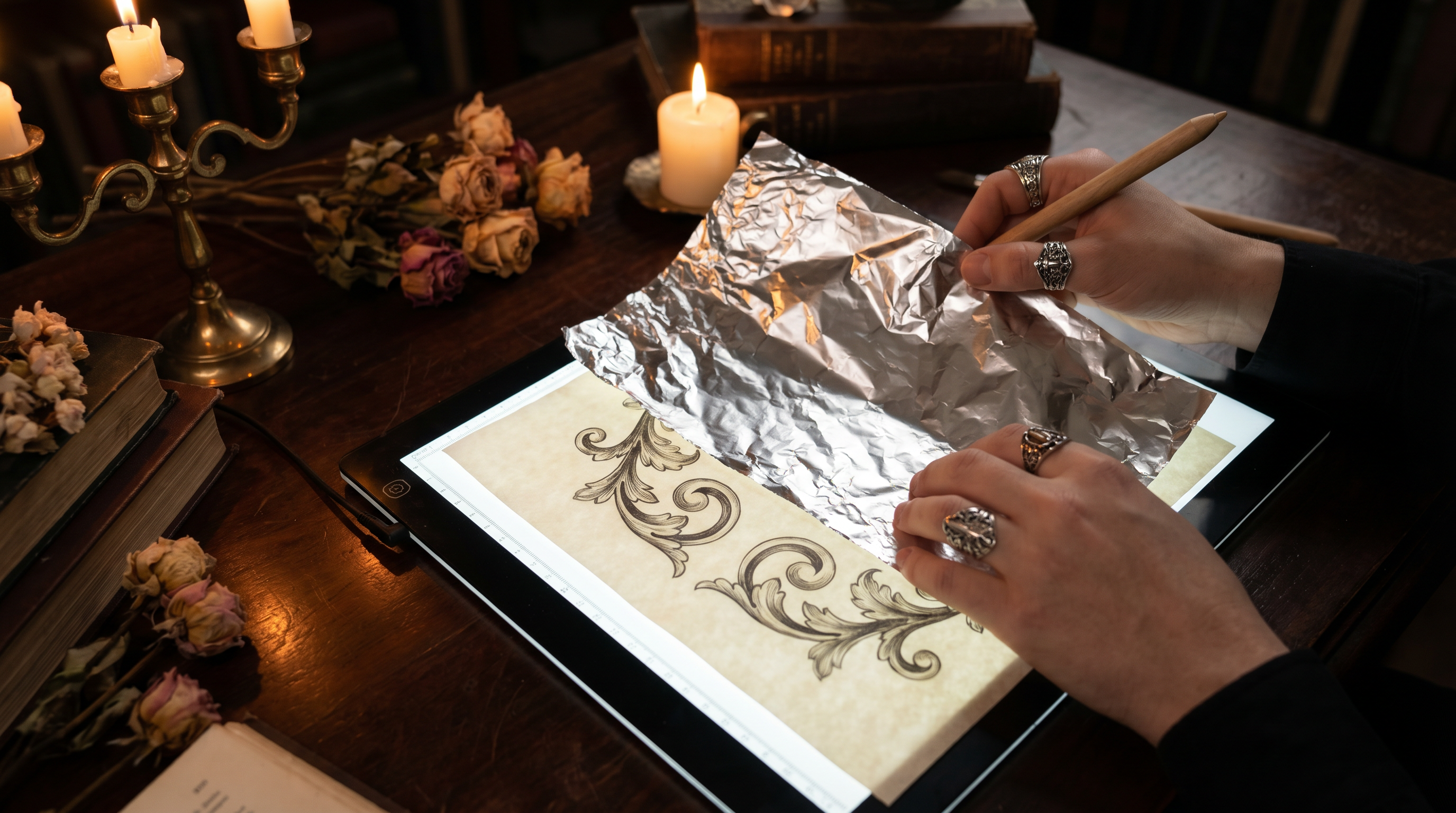 The Alchemist's Design — Your Motif Without Drawing Skills