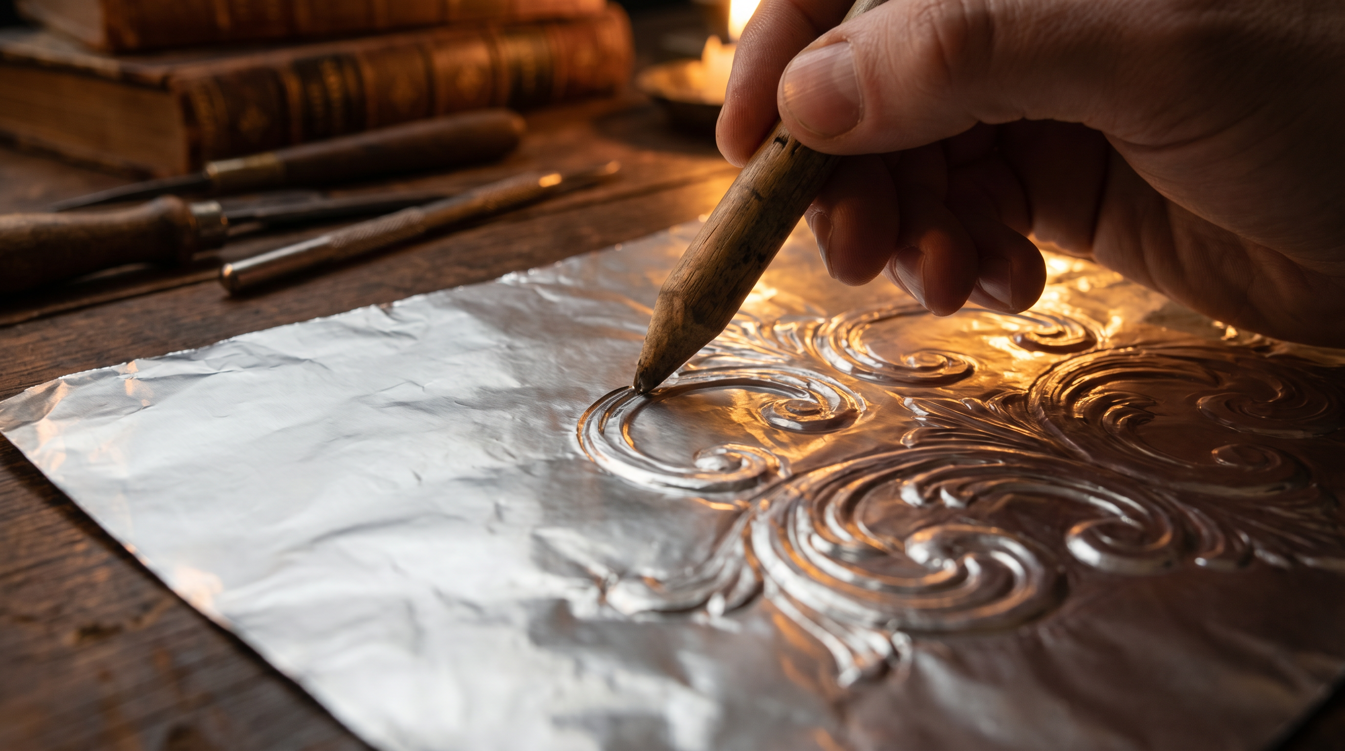 The 3D Illusion — Flat Metal Becomes Relief